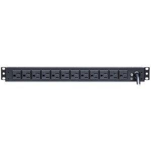 CyberPower RKBS15S6F12R Rackmount surge protector, 15-Amp, 3600 Joules, 18 NEMA 5-15R outlets CyberPower RKBS15S6F12R Rackmount surge protector, 15-Amp, 3600 Joules, 18 NEMA 5-15R outlets
